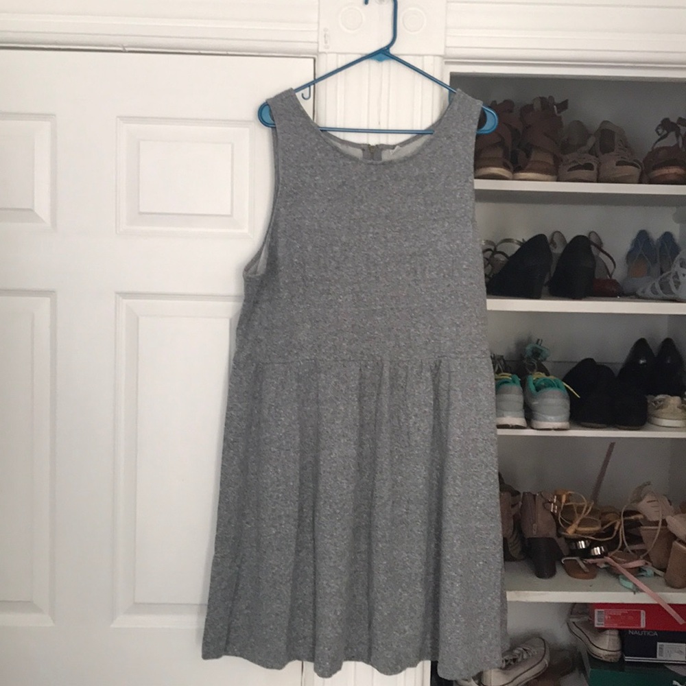 Cotton grey dress